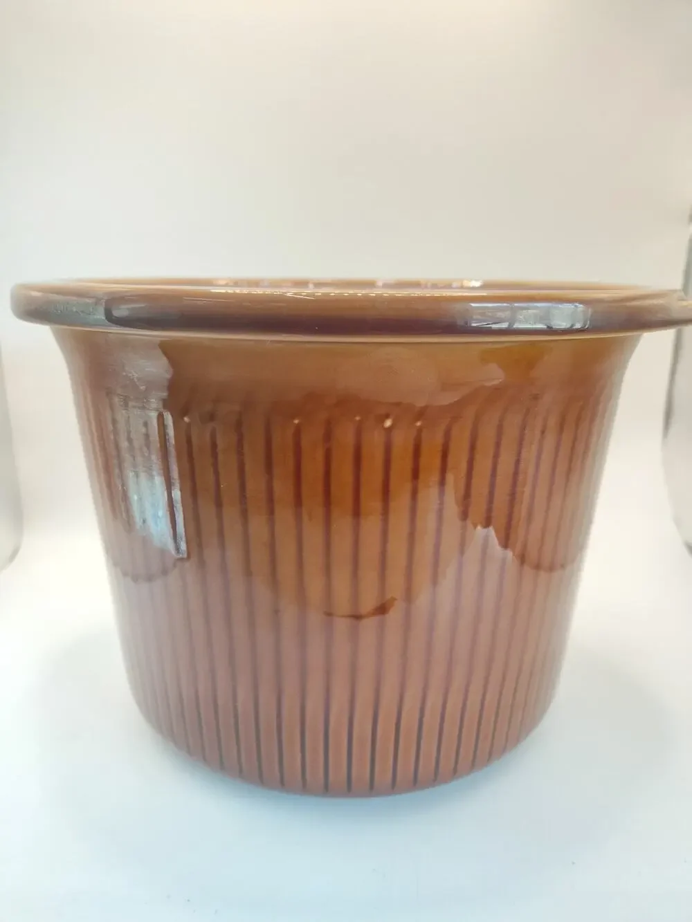 Rival Crock Pot 3150 3.5 Qt Stoneware Insert Bowl Brown OEM Replacement Crock